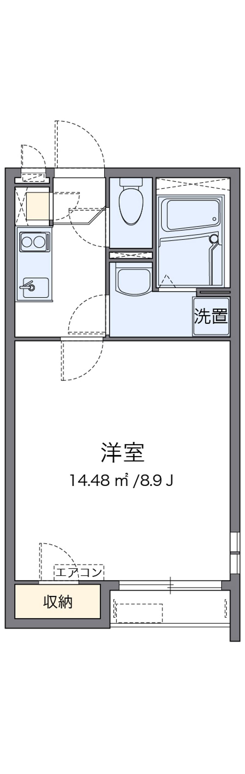 クレイノグランドソレーユⅠ 間取り