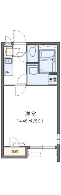 クレイノグランドソレーユⅠ 間取り図