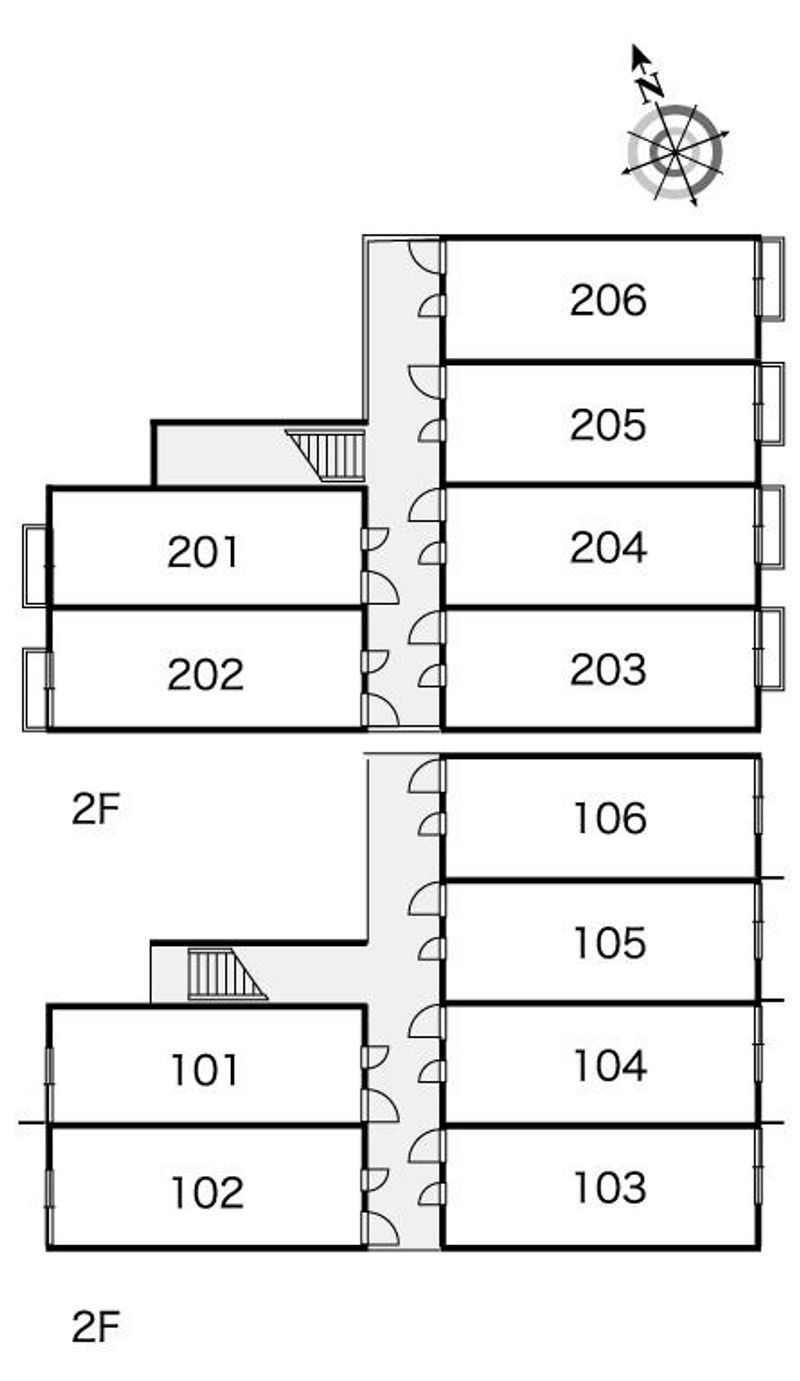 leopalace Asaka Ai Emu Floor plan layout diagram