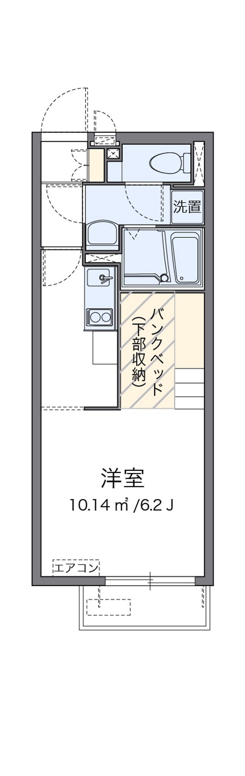 レオネクストサンモール向原 間取図
