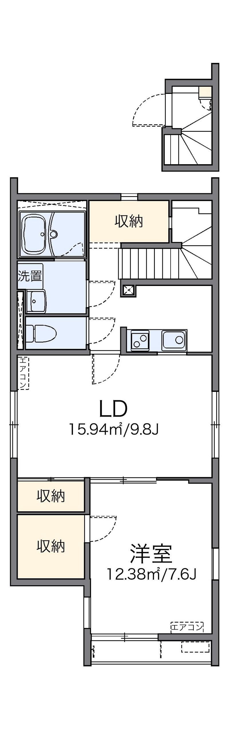 LEONEXT Lagrange Toyama Floor plan