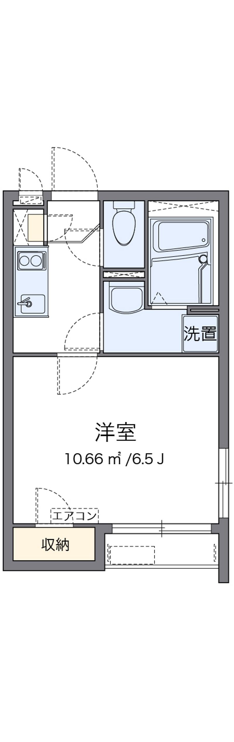 クレイノ山ノ内 間取り