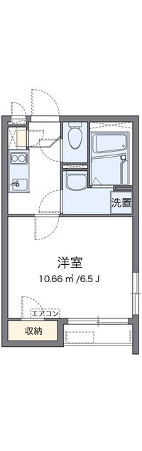 クレイノ山ノ内 間取り図