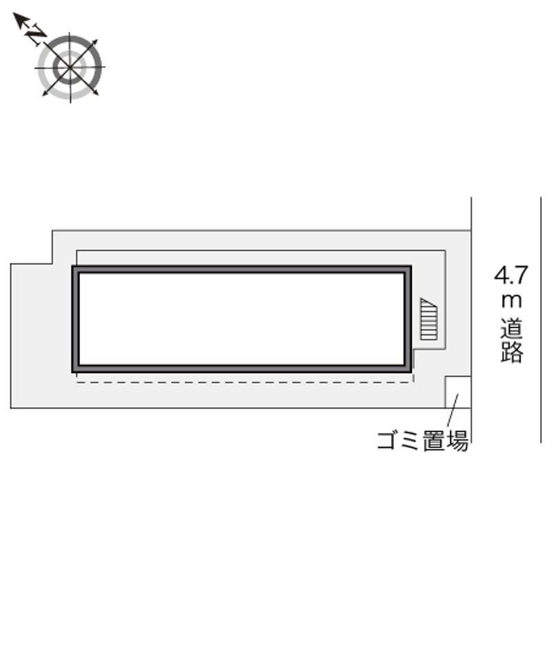 レオパレスパトリア志木 配置図