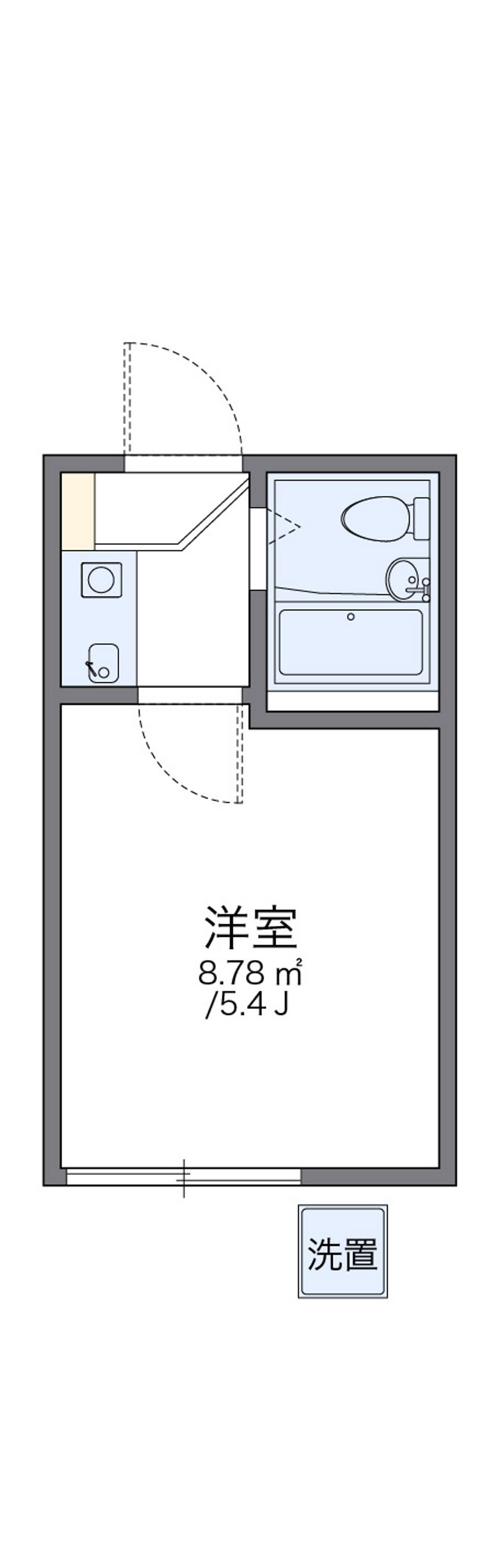leopalace Nishi Kawaguchi Dai2 Floor plan