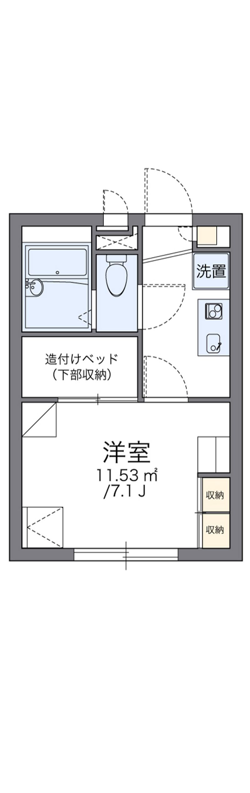 leopalace Casa Sasage Floor plan