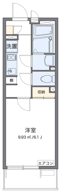 レオネクストブランドール根岸 間取り図