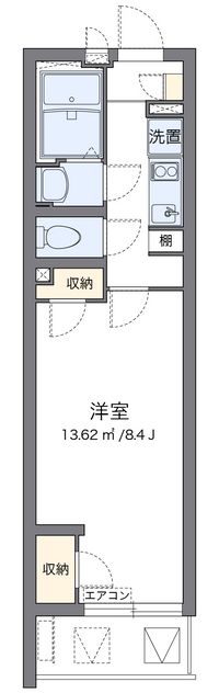クレイノレジデンス追分 間取り図