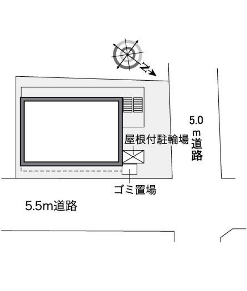 レオパレス四忠 配置図