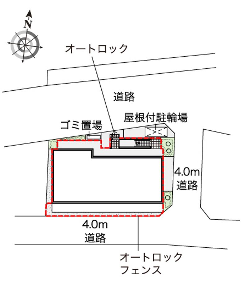 レオパレスアルメリア 配置図