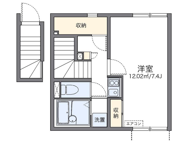 レオネクストナスコ 間取図