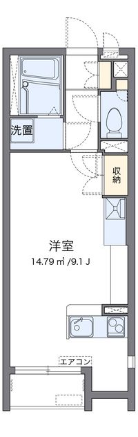 レオネクストカミツレ 間取り図