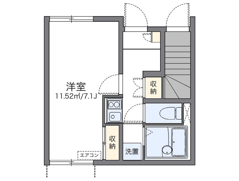 LEONEXT Tsuda House 户型图