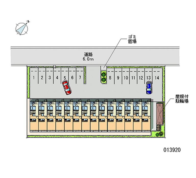 13920 bãi đậu xe hàng tháng