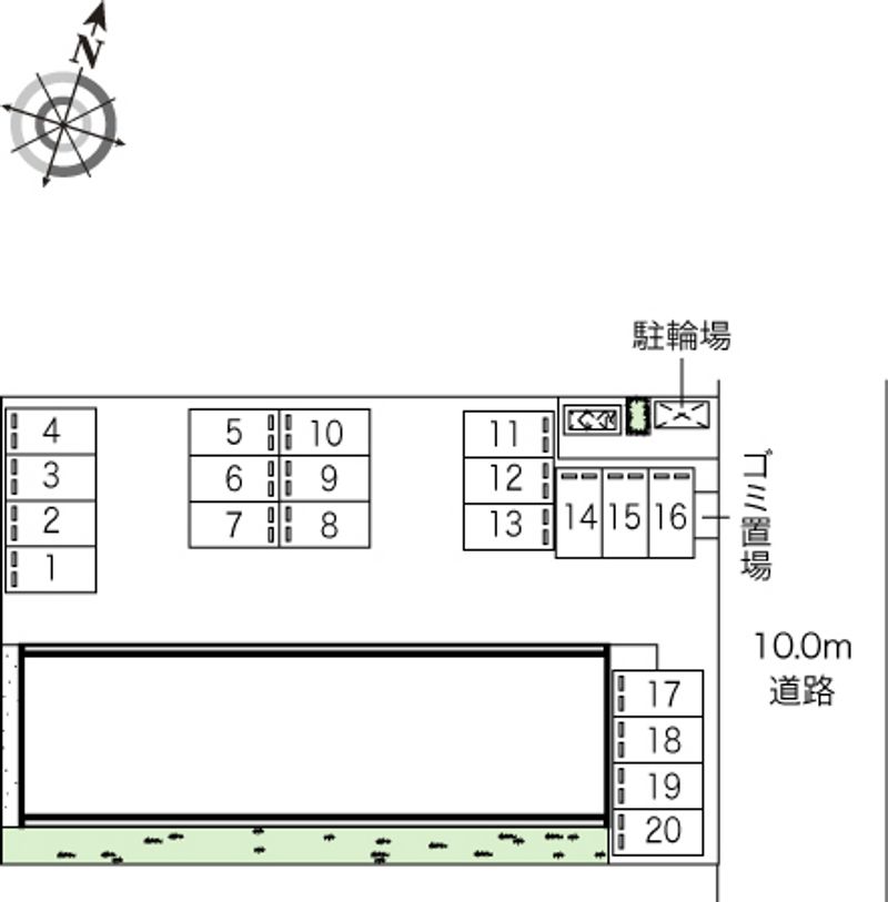 レオネクストロイヤル神栖 配置図