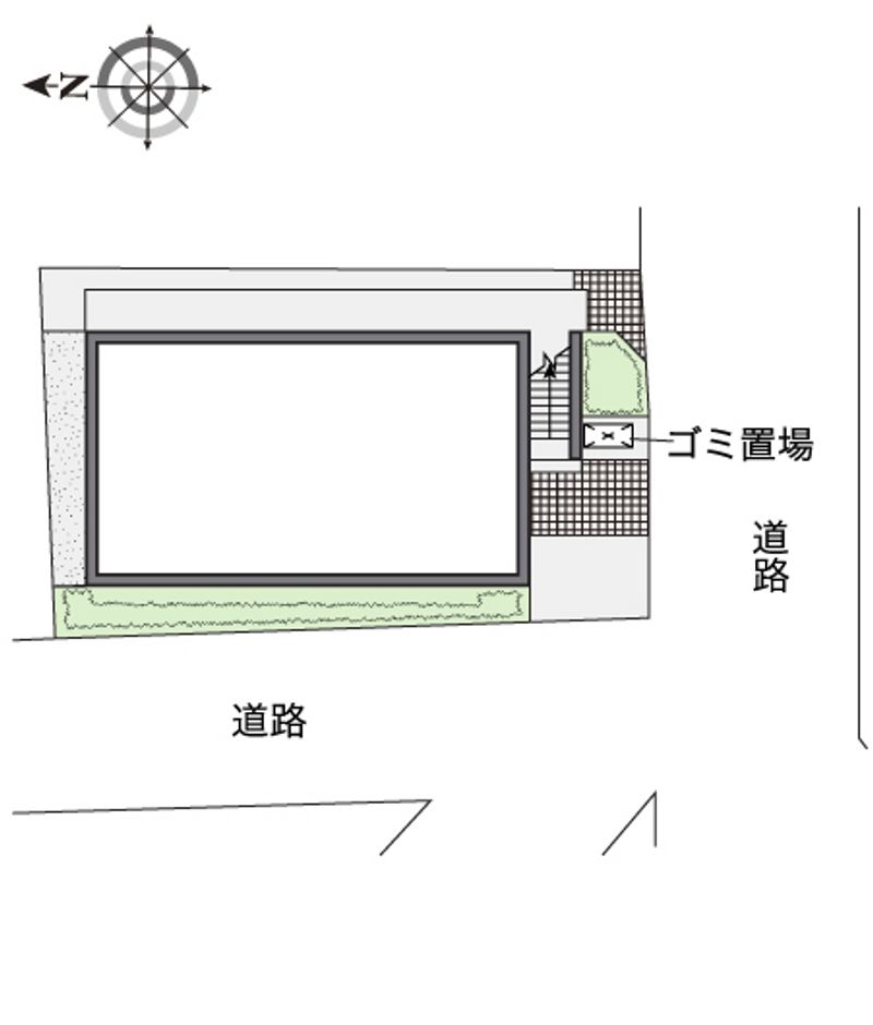 レオパレスクレールアミラ 配置図
