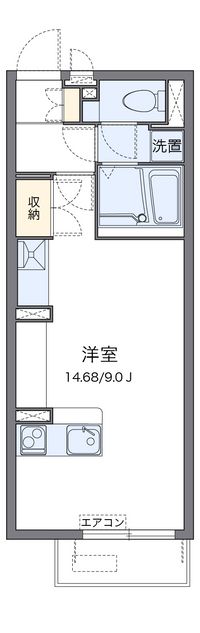 ミランダ阿星Ⅱ 間取り図