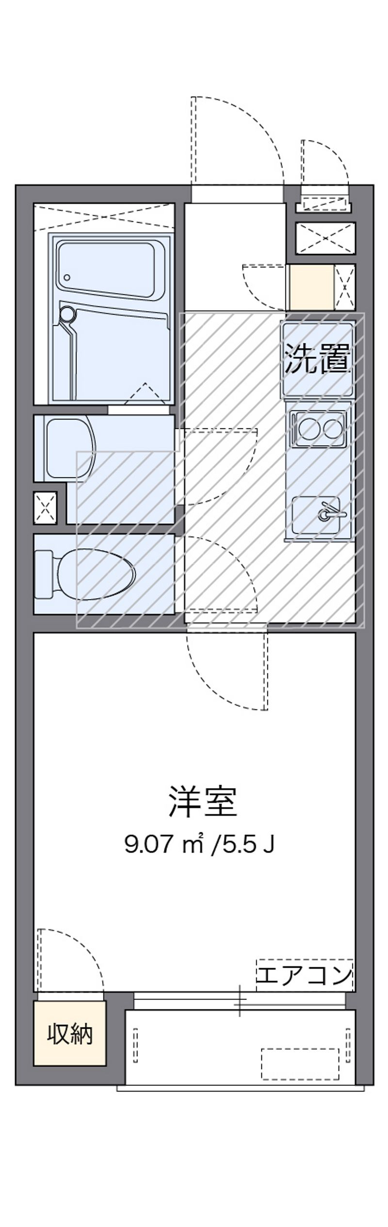 レオネクストグランデ上大岡 間取図