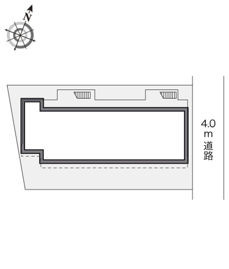 レオパレスハーモニーハイツ十条 配置図