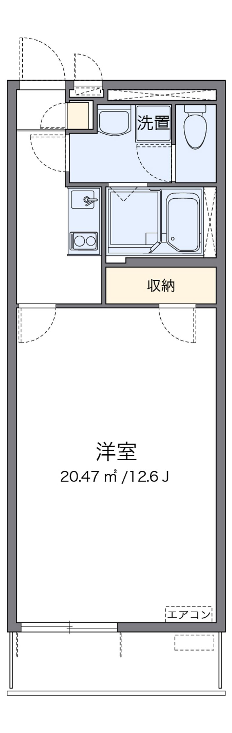 レオネクスト友 間取図