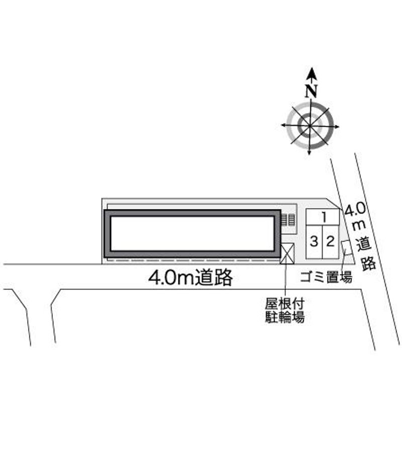 レオパレスｐａｔａｔａ 配置図