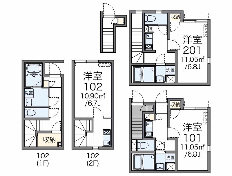 レオネクストプリマヴェーラ 間取図