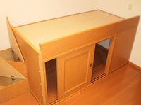 レオパレスわかな 寝室