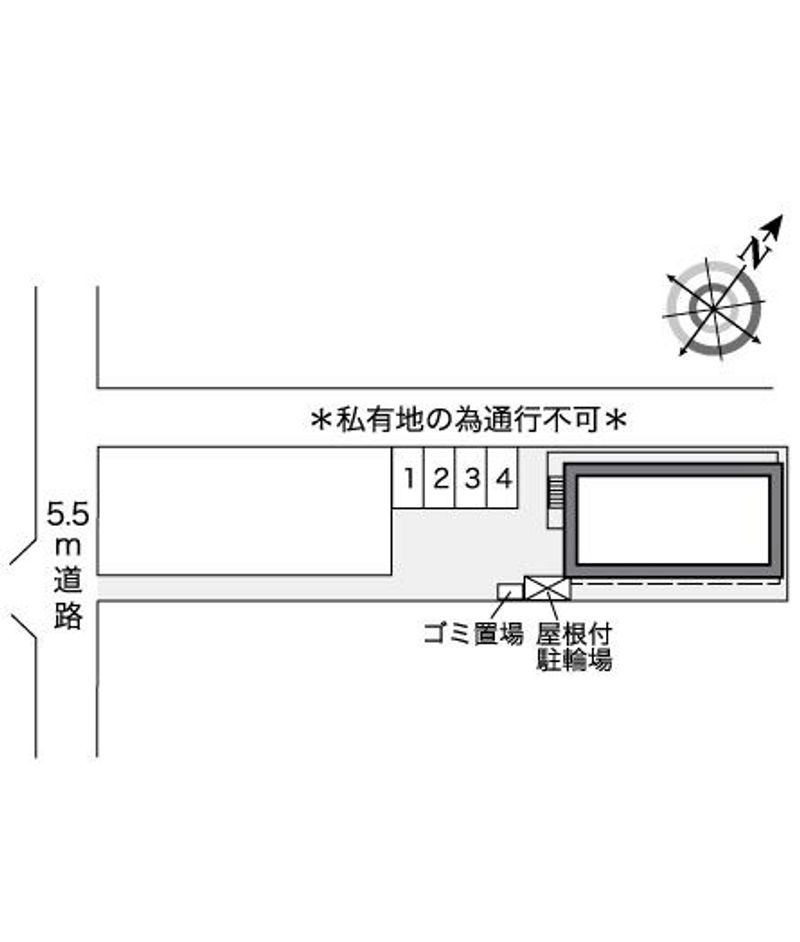 レオパレスＡｖａｎｔｇａｒｄｅ 駐車場