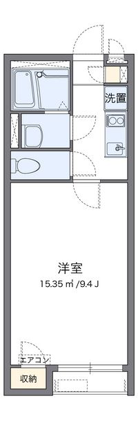 クレイノワン 間取り図