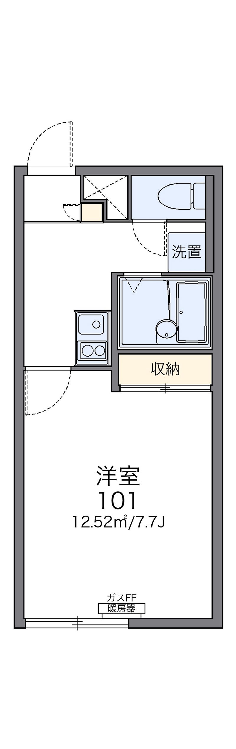 レオパレスＭ＆Ｔ 間取図