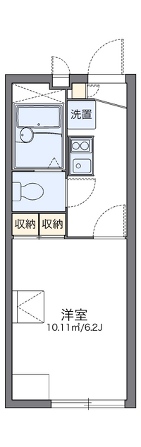 レオパレスサライ 間取り図