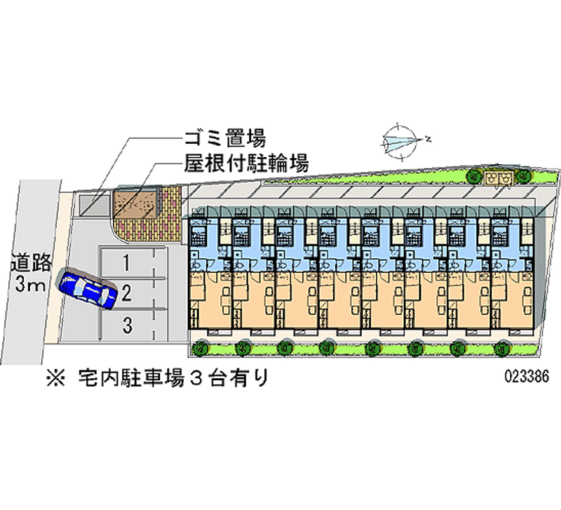 23386月租停車場