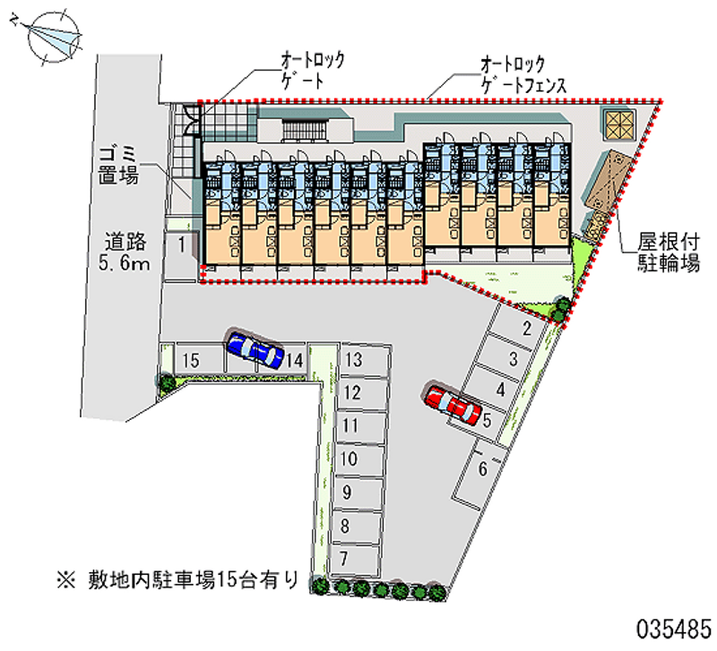 35485 Monthly parking lot