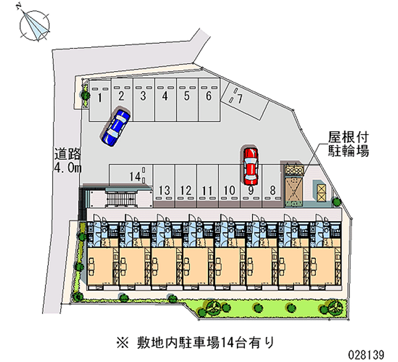 28139月租停車場