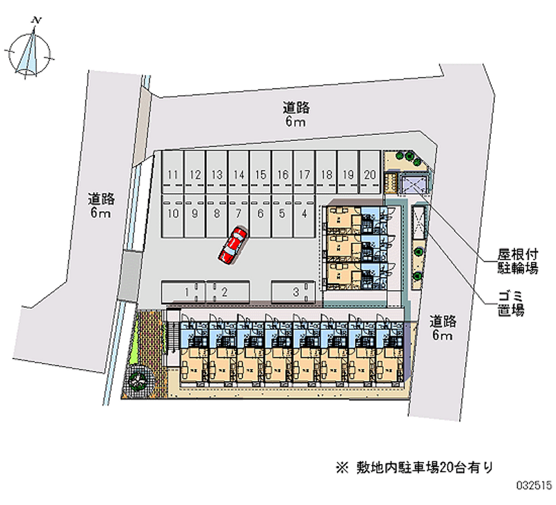 レオパレスＣａｓａＡｖａｎｃｅ 月極駐車場