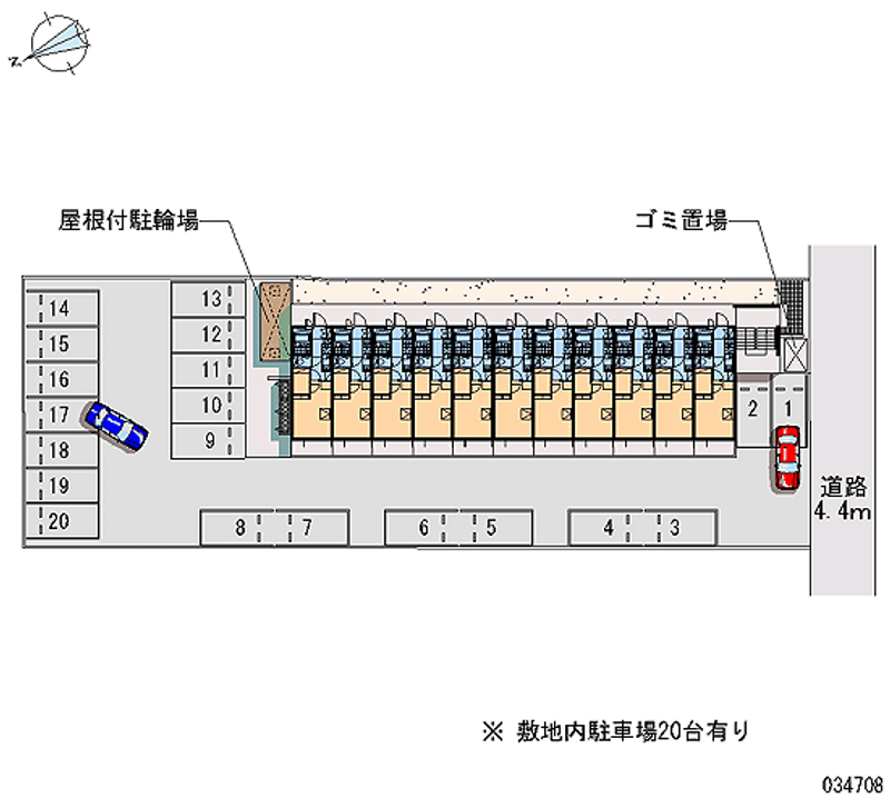 34708月租停车场