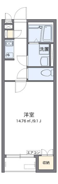 ミランダル　シエル　Ⅱ 間取り図