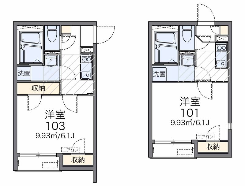 レオネクスト夢パレス 間取図