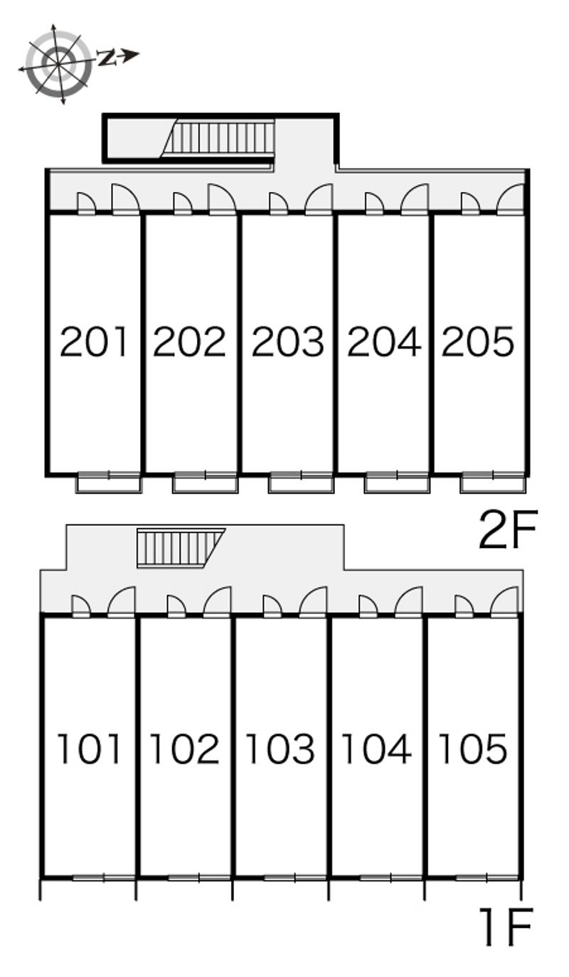 レオパレスシャルネ 間取り配置図
