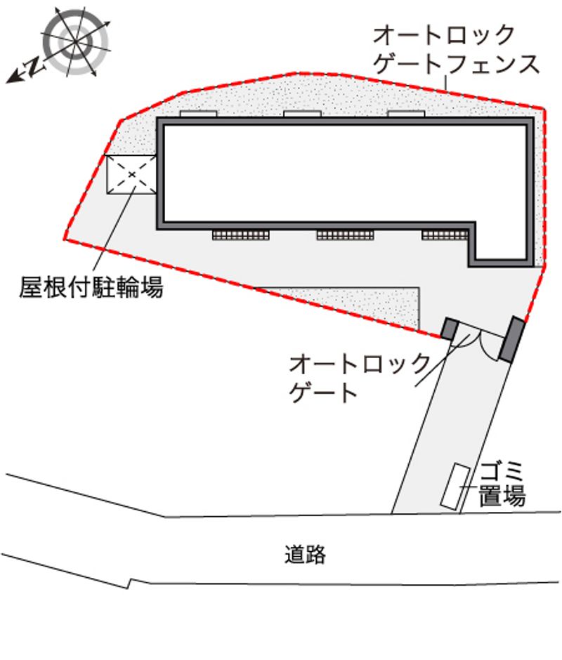 レオネクストメイプル 配置図