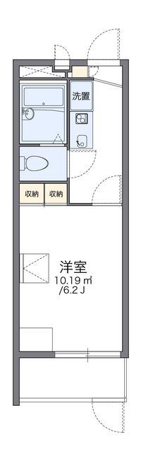 レオパレスフェリスⅡ 間取り図