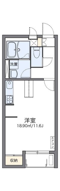 レオネクストメゾン柏井 間取り図