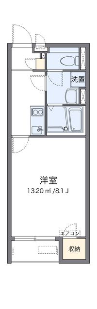 クレイノ金岡 間取り図