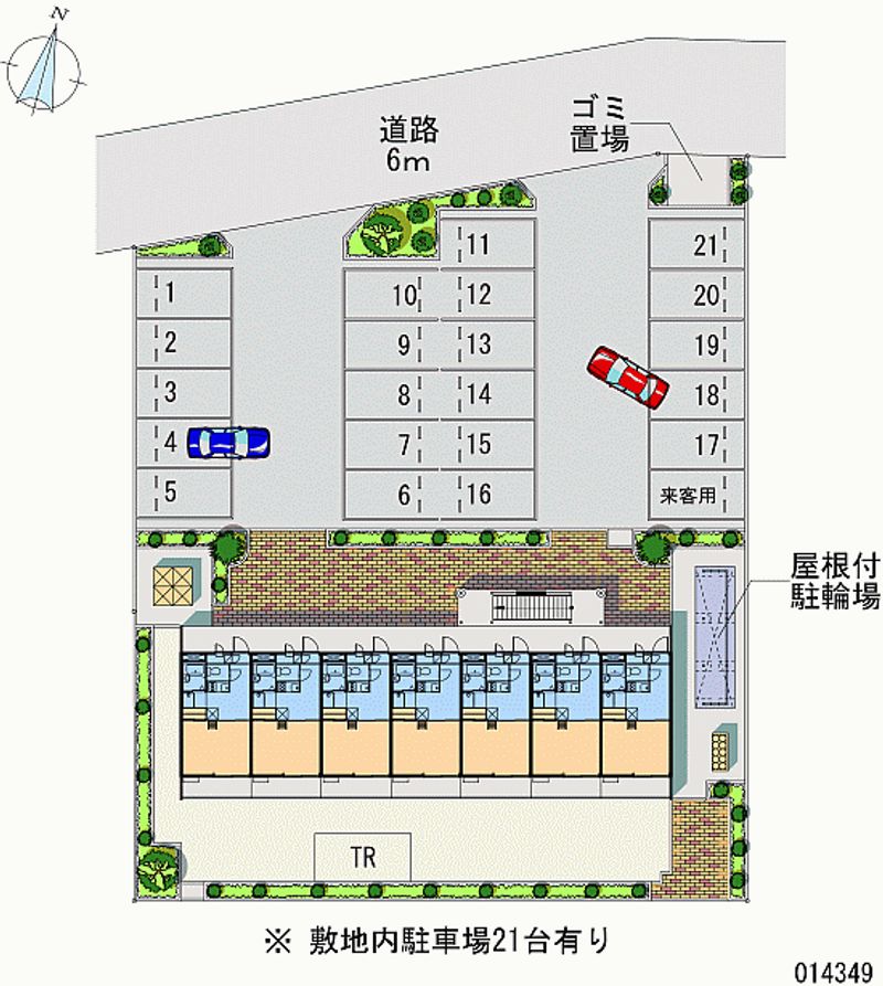 レオパレス五龍星 月極駐車場