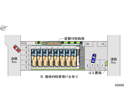 26606 Monthly parking lot