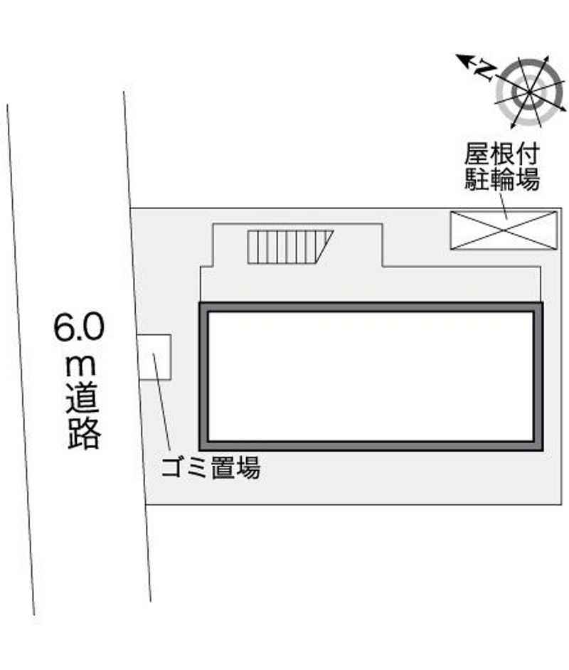 レオパレスルピア深作 配置図