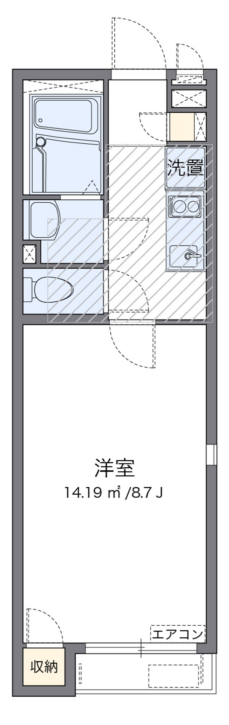 ミランダＪＩＮⅣ 間取図
