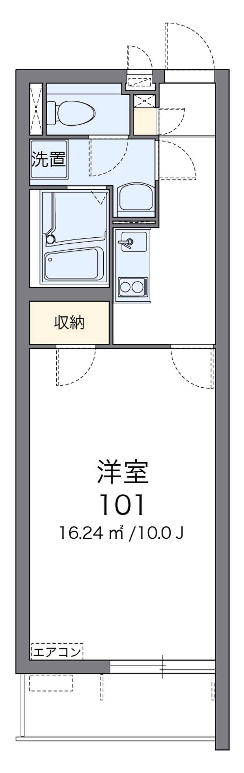 クレイノヒローム豊中南 間取り
