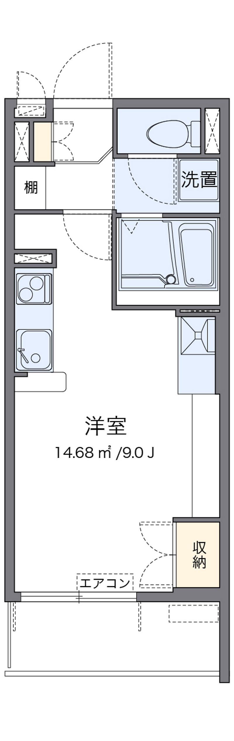 レオネクスト日野万願寺 間取り