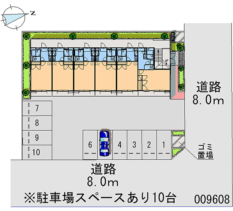 09608 Monthly parking lot